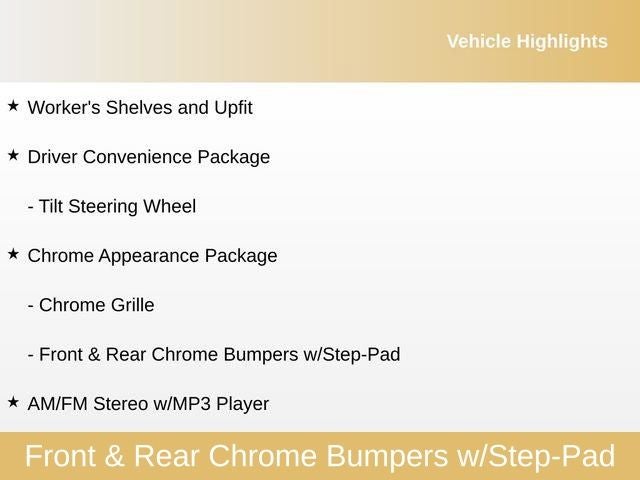 2025 Chevrolet Express 3500 Work Van Cargo