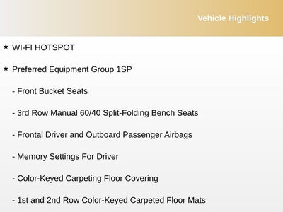 2025 Chevrolet Tahoe RST