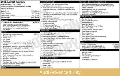 2022 Audi SQ5 Premium quattro