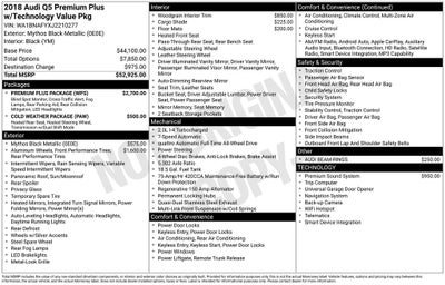 2018 Audi Q5 2.0T quattro