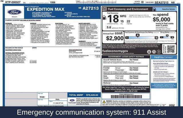 2025 Ford Expedition Max Platinum