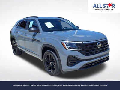 2025 Volkswagen Atlas Cross Sport 2.0T SEL R-Line Black