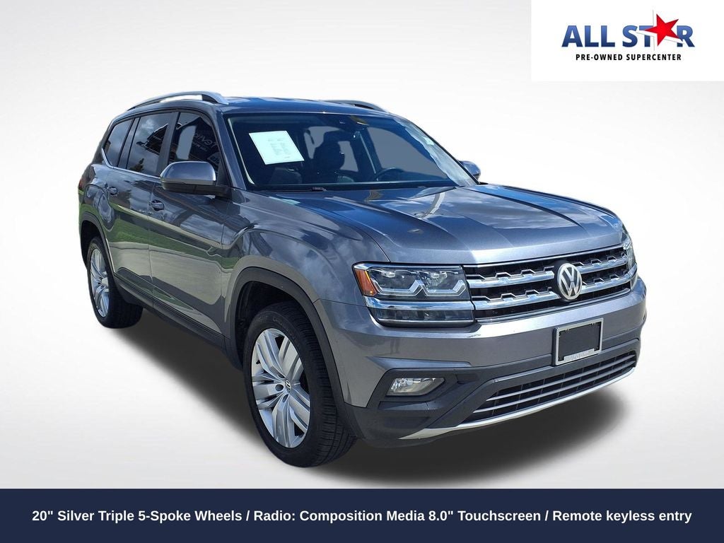 2019 Volkswagen Atlas 2.0T SE w/Technology w/Technology