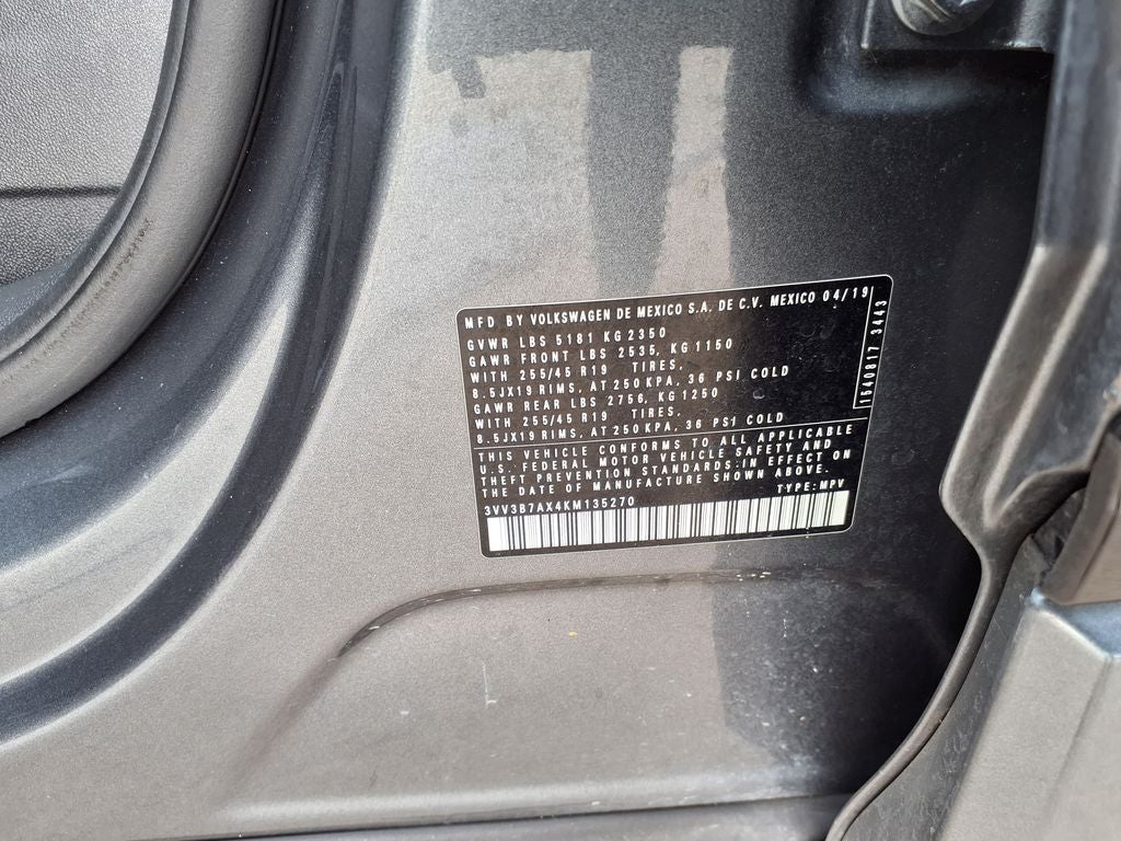 2019 Volkswagen Tiguan Base
