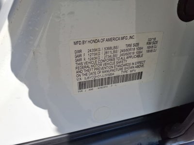 2018 Acura MDX 3.5L