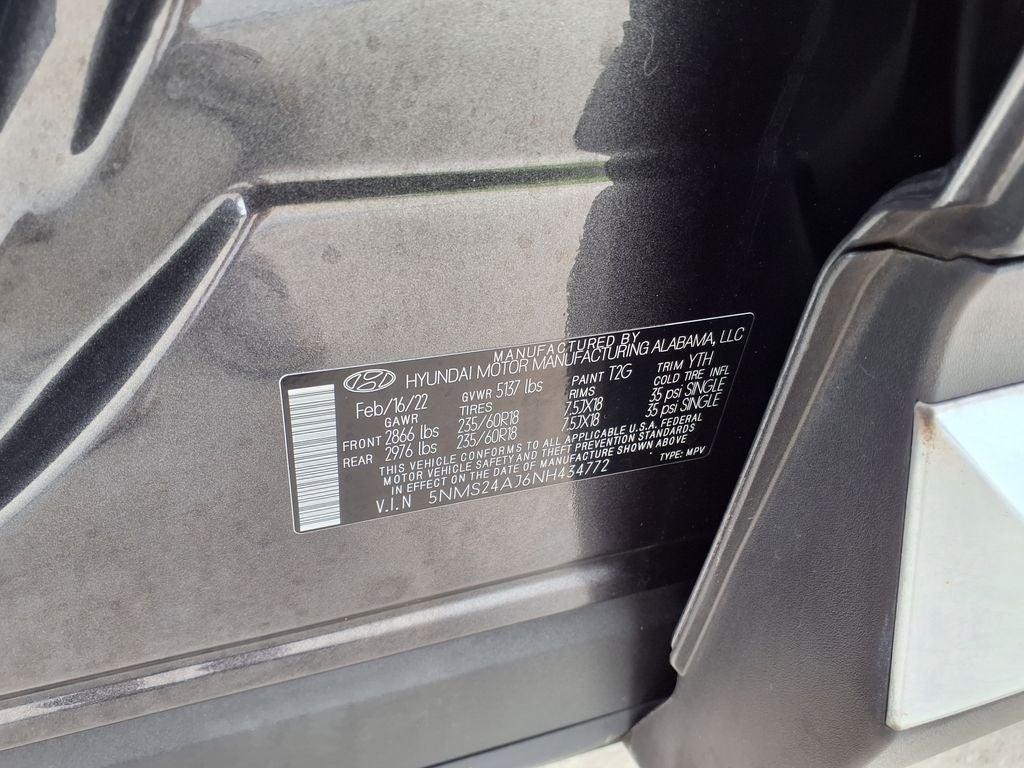 2022 Hyundai Santa Fe SEL