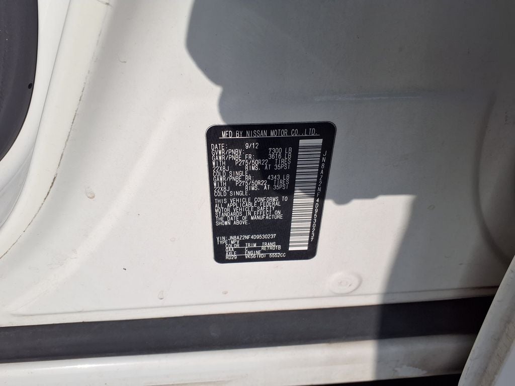 2013 INFINITI QX56 Base