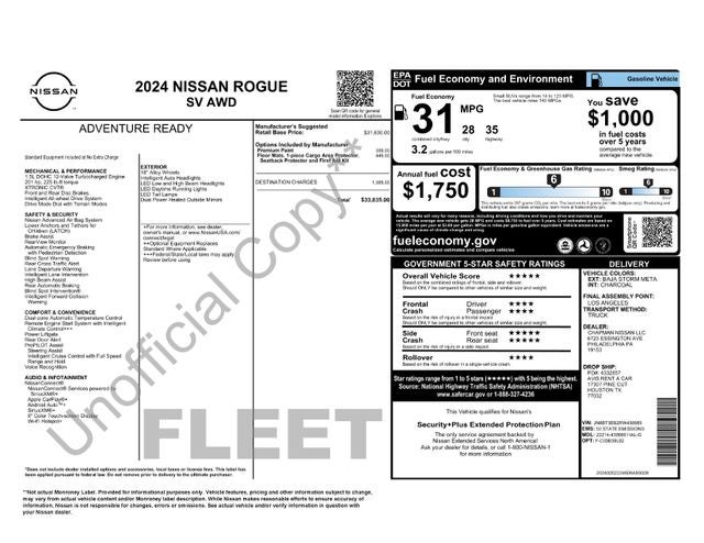 2024 Nissan Rogue SV