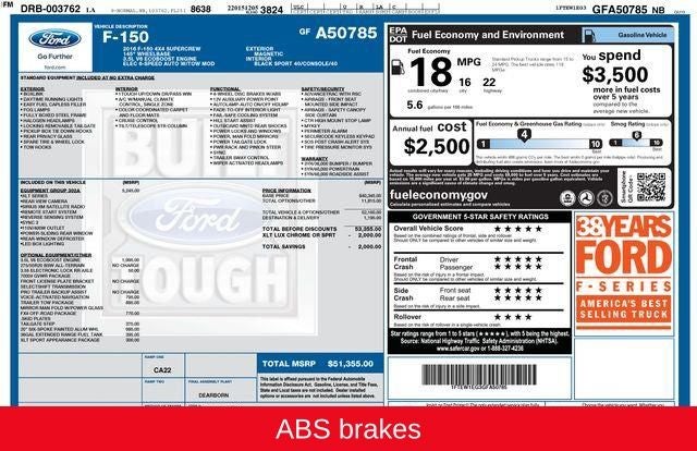 2016 Ford F-150 Lariat