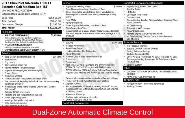 2017 Chevrolet Silverado 1500 LT LT1