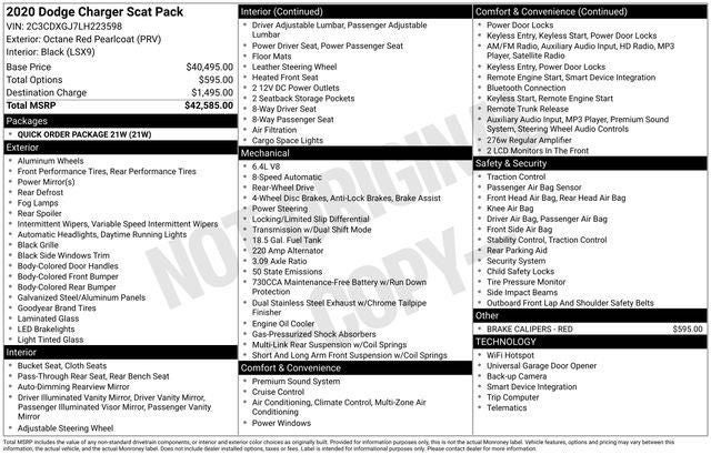 2020 Dodge Charger R/T Scat Pack