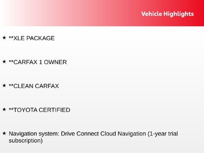2026 Toyota Grand Highlander XLE