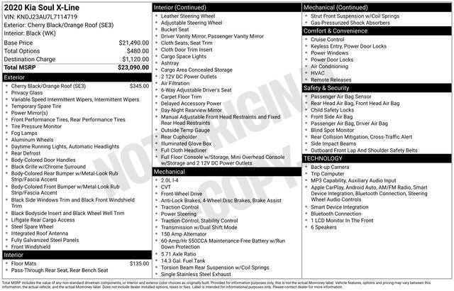 2020 Kia Soul X-Line