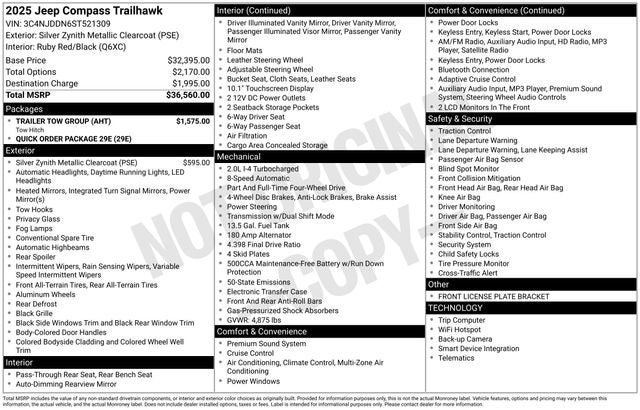 2025 Jeep Compass Trailhawk
