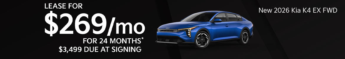 New 2026 Kia K4 EX FWD