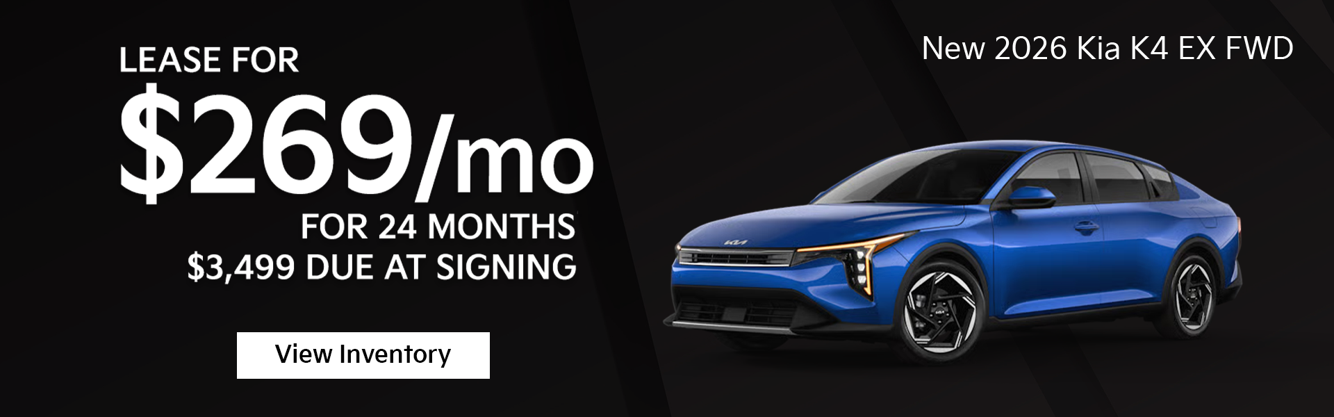 New 2026 Kia K4 EX FWD