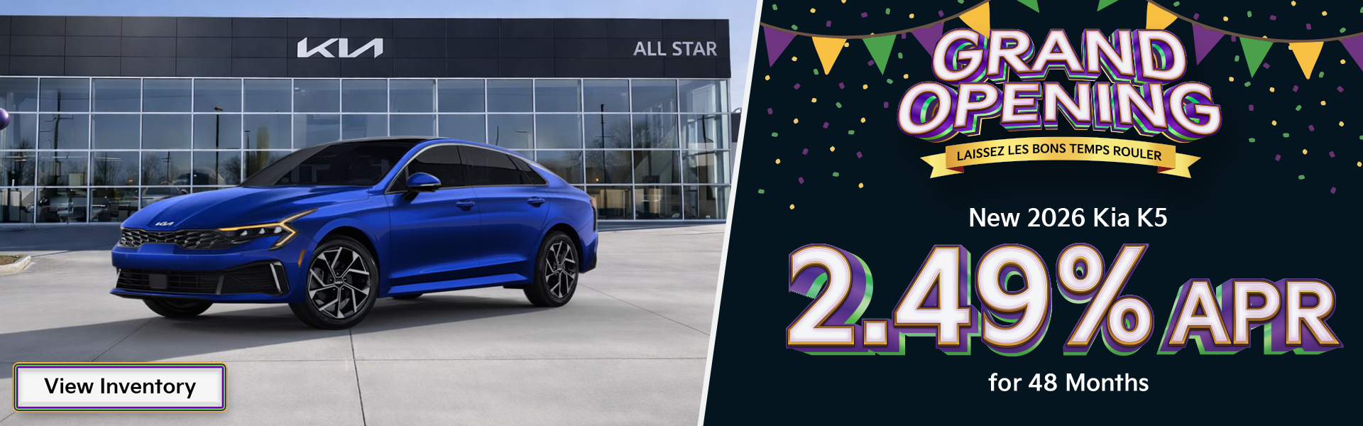 New 2026 Kia K5