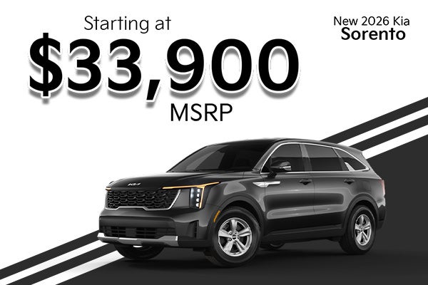 New 2026 Kia Sorento
