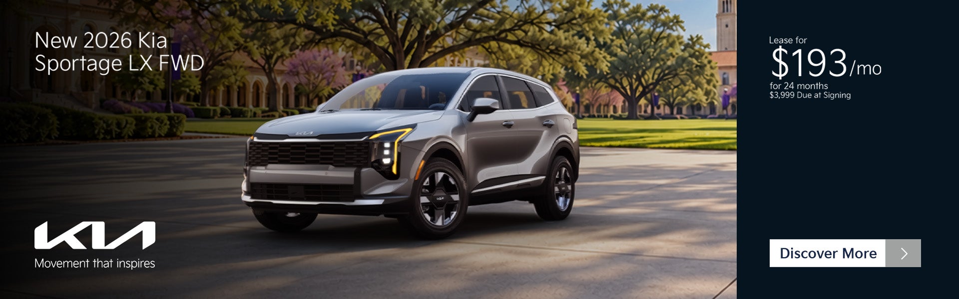 New 2026 Kia Sportage LX FWD