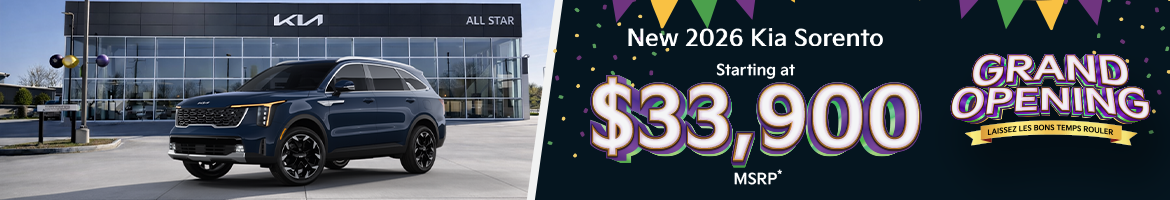 New 2026 Kia Sorento